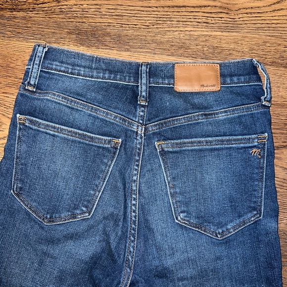 Madewell Raw Hem 9” Midrise Skinny Jeans Size 24 - Picture 4 of 8